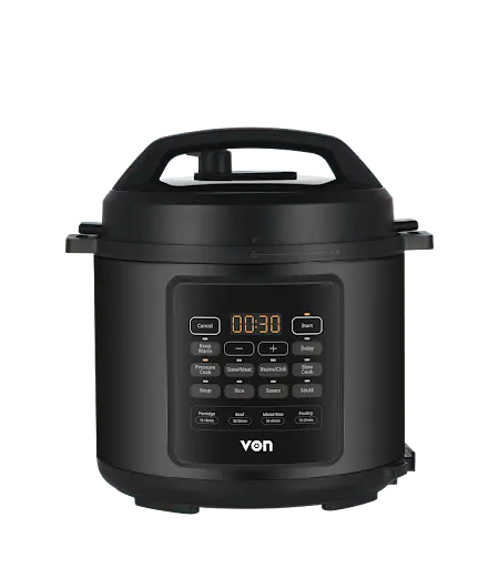 VON VPC613XMK Pressure Cooker 6L, 1000W - Stainless Steel Inner POT